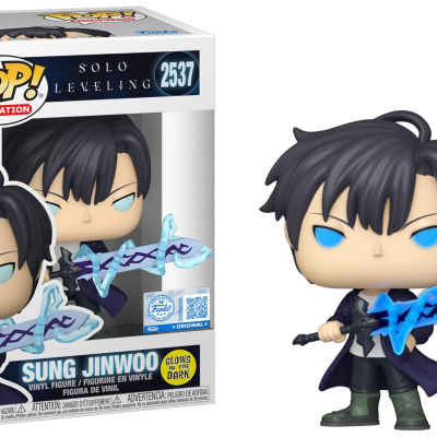 Funko Pop Solo Leveling - Sung Jinwoo N°2537 - SE GITD