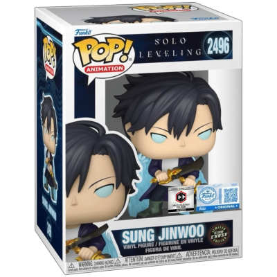 Funko Pop Solo Leveling - Sung Jinwoo N°2496 - PR Chalice Chase + Commune