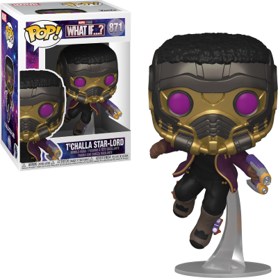 Funko Pop Marvel What If - T'Challa Star-Lord N°871