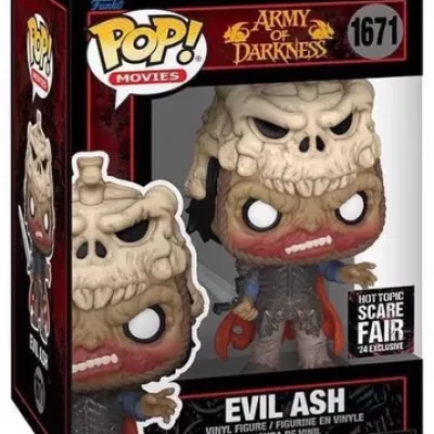 Funko Pop L'Armée des Ténèbres - Evil Ash N° 1671 - Hot Topic Scare Fair