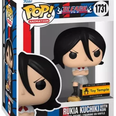 Funko Pop Bleach - Rukia Kuchiki With Kon N°1731 - Toy Temple