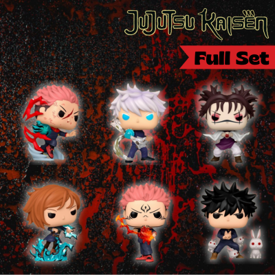 Funko Pop Jujutsu Kaisen - Full Set Communes