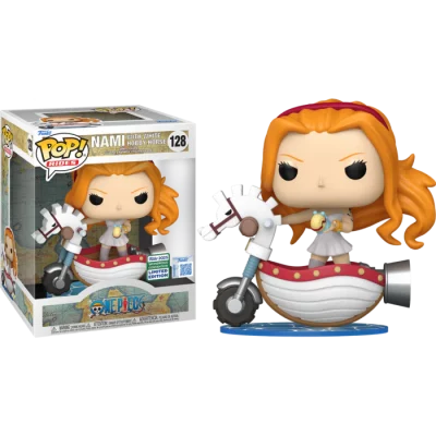Funko Pop One Piece - Nami With White Hobby Horse N°128 - WONDERCON SHARED