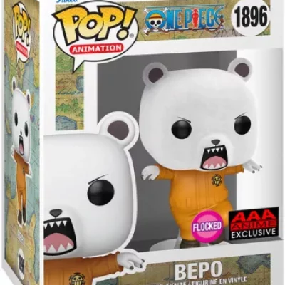 Funko Pop One Piece - Bepo N°1896 - N°1896 - Flocked, AAA