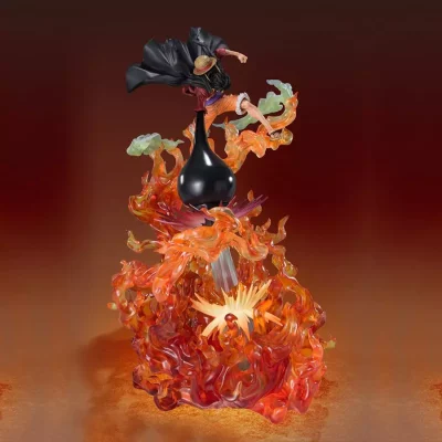 Figurine FiguartsZero Monkey D.Luffy Red Roc Extra Battle Spectacle - One Piece - 44cm