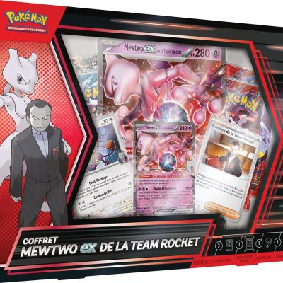 TCG Pokemon - Coffret Mewtwo Ex de la Team Rocket