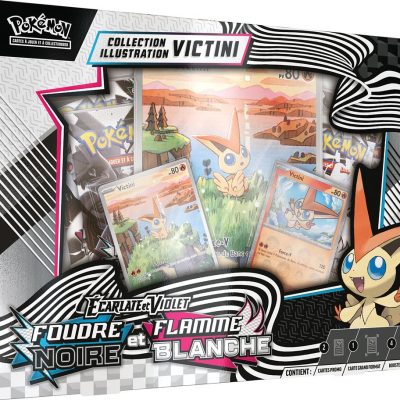 TCG Pokemon - Coffret Victini Illustration Collection Foudre Noire & Flamme Blanche