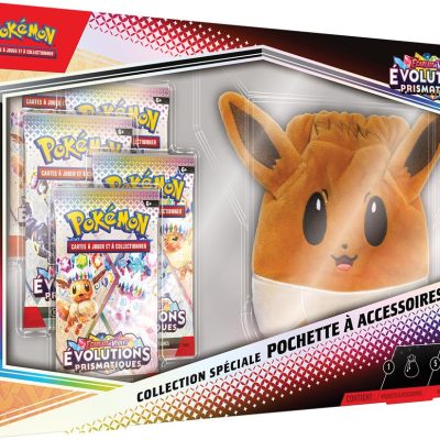 TCG Pokemon - Coffret Collection Spéciale Pochette à Accessoires Evolutions Prismatiques