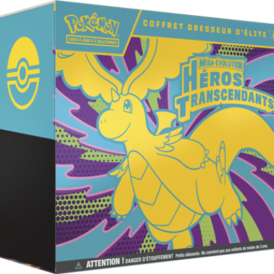Coffret Dresseur d'Élite ME2.5 Méga-Évolution Héros Transcendants
