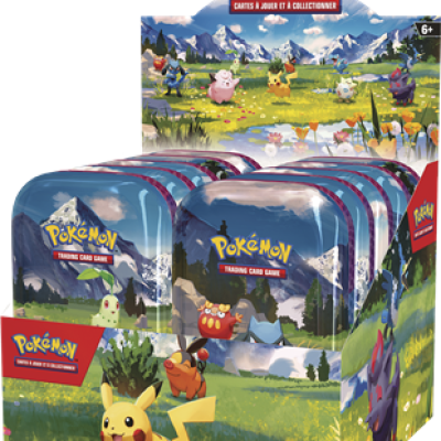 TCG Pokemon - Mini-Tin Méga-Évolution Héros Transcendants - Visuel Aléatoire