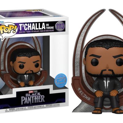Funko Pop Marvel - T'Challa On Throne N°1113
