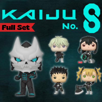 Funko Pop Kaiju N°8 - Full Set Communes