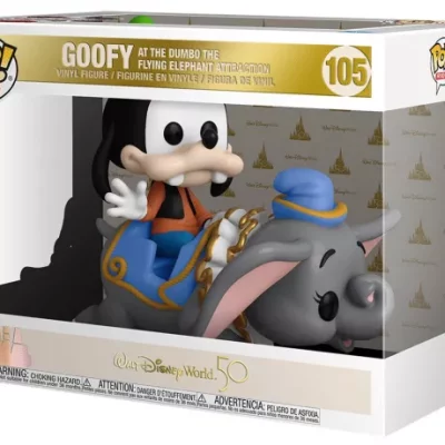Funko Pop Disney - Goofy At The Dumbo The Flying Elephant Attraction N°105 - Rides